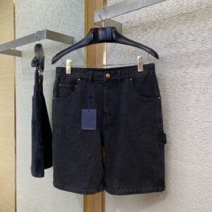 LV DENIM SHORTS