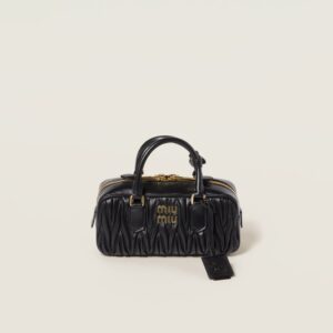 MIU MIU ARCADIE MATELASSÉ NAPPA LEATHER BAG