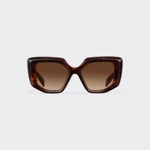 PRADA SUNGLASSES WITH TRIANGLE LOGO