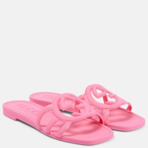 GUCCI INTERLOCKING G SLIDES
